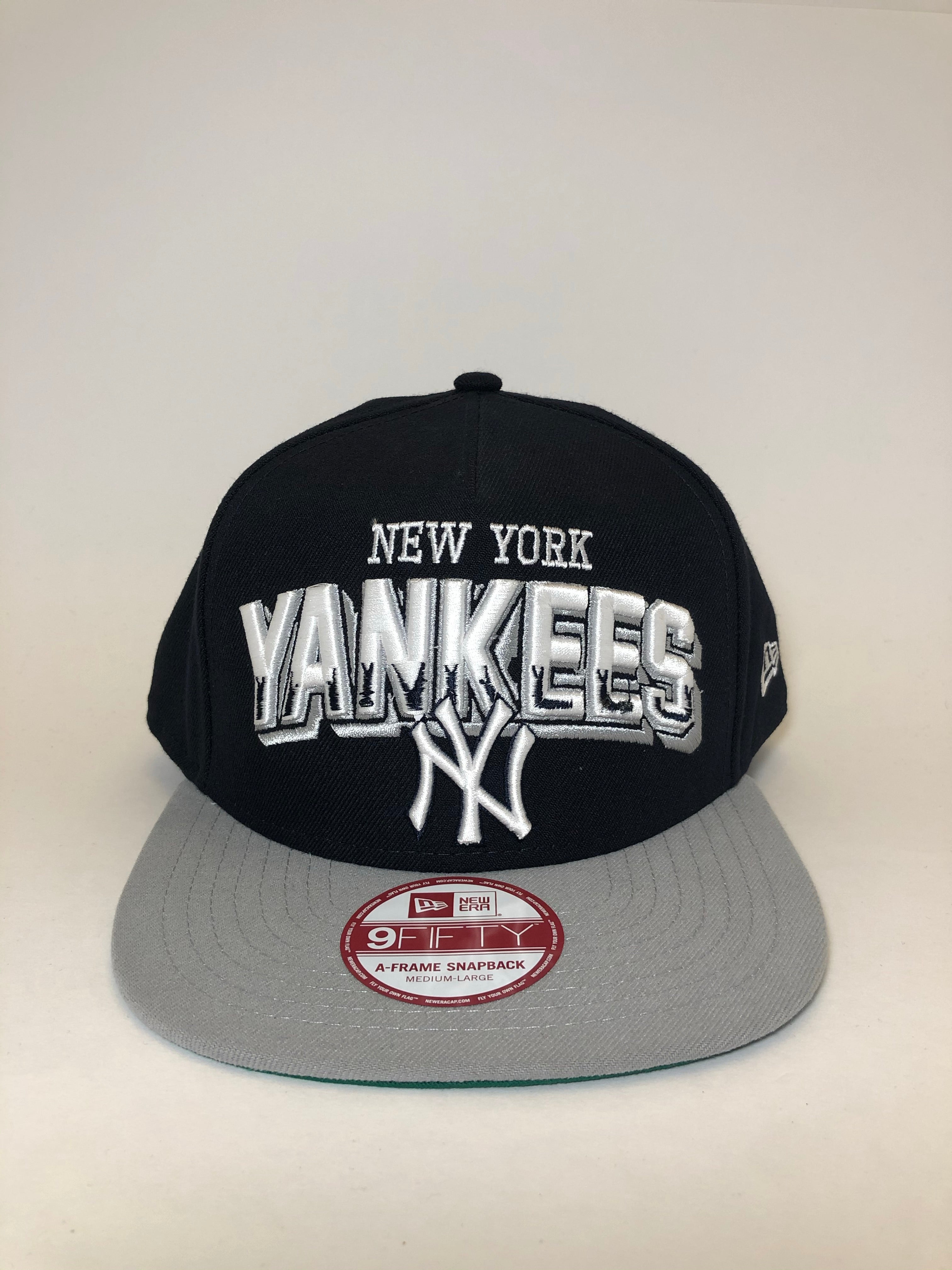New York Yankees Grade Block Snapback - On Time Fashions Tuscaloosa